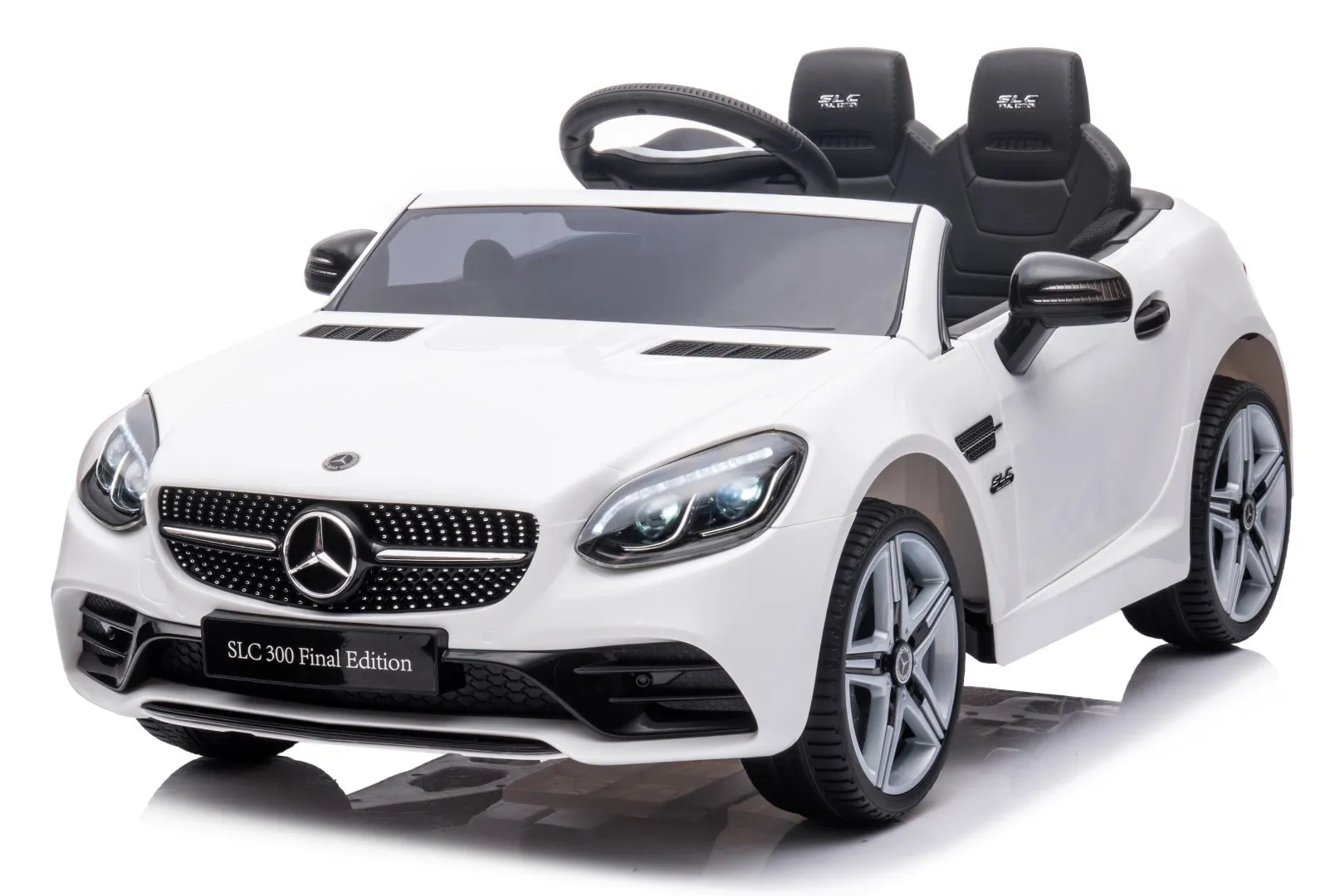 auto na baterije mercedes benz slc300 cabrio s daljinskim upravljačem - bijeli - slika 9