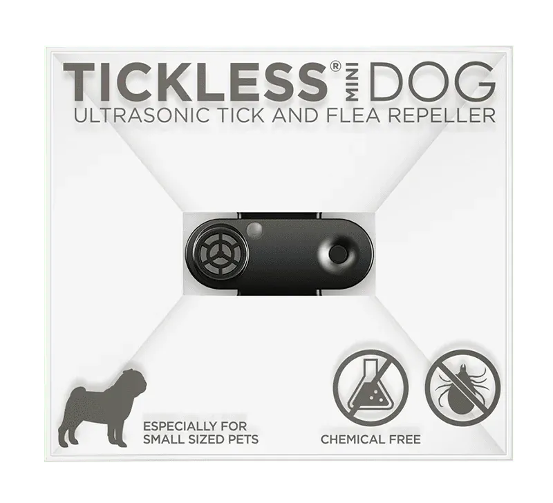 tickless za ljubimce mini crni - slika 1