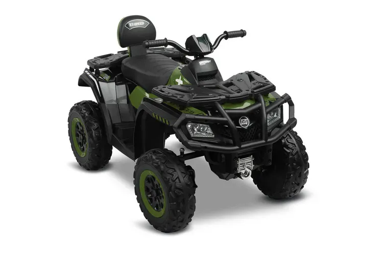 toyz quad na akumulator rush, zeleni - slika 2