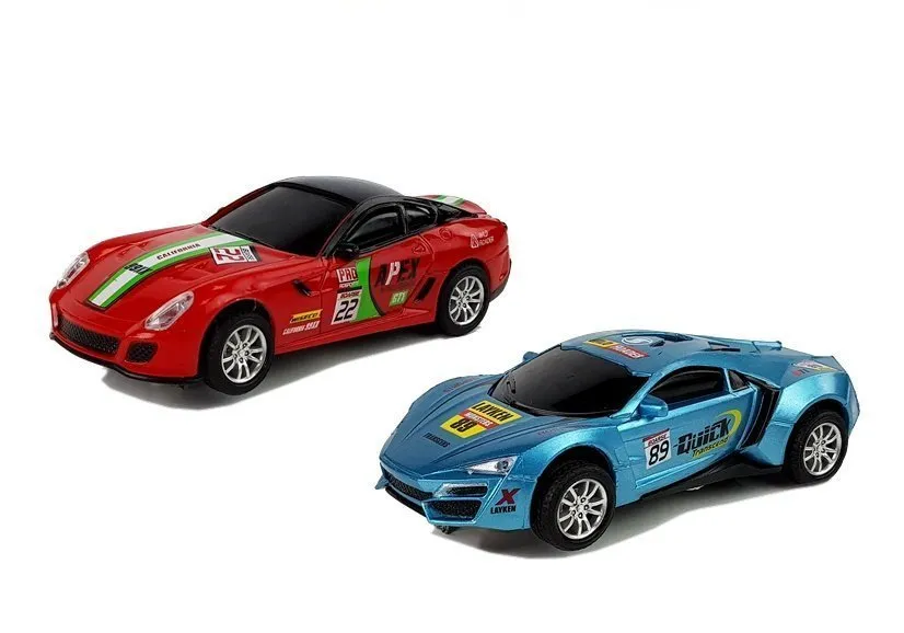 trkaća staza 1:43 2 automobila top turbo svjetla dužine 7,6 m - slika 4
