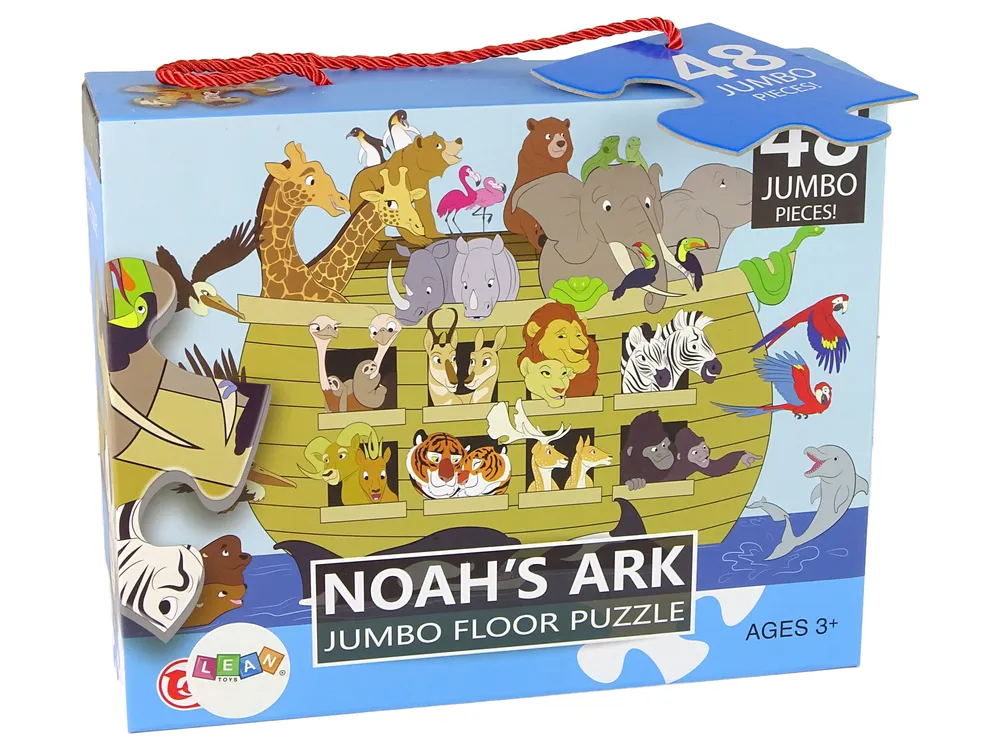 puzzle za djecu noina arka 48 djelova - slika 3