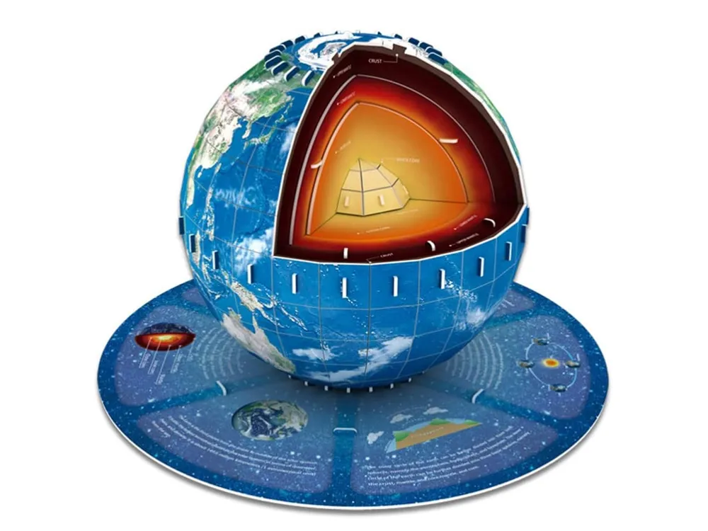 3d puzzle s planetom zemljom 50 kom. - slika 3
