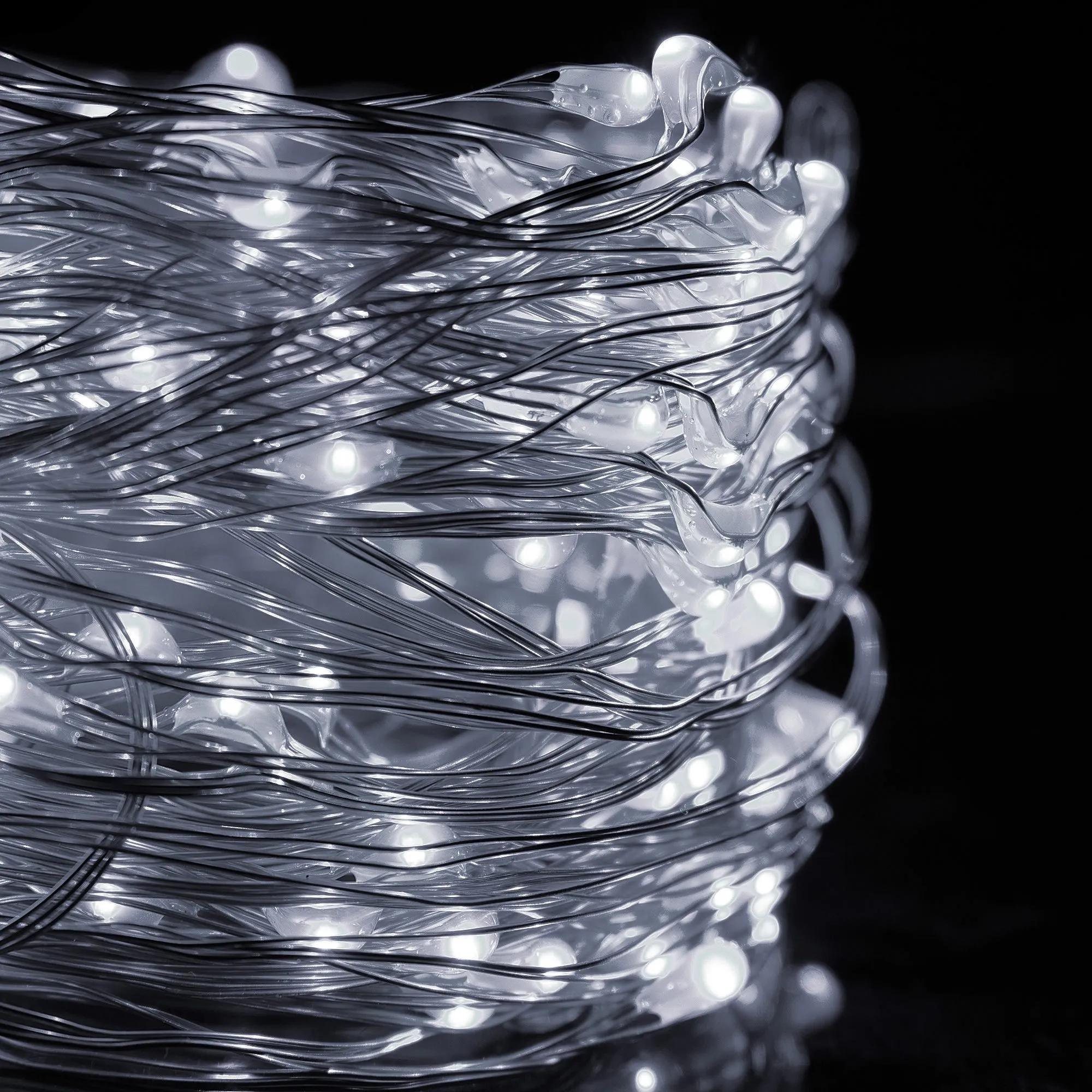 dekorativna led rasvjeta 300 led, hladno bijela - slika 6