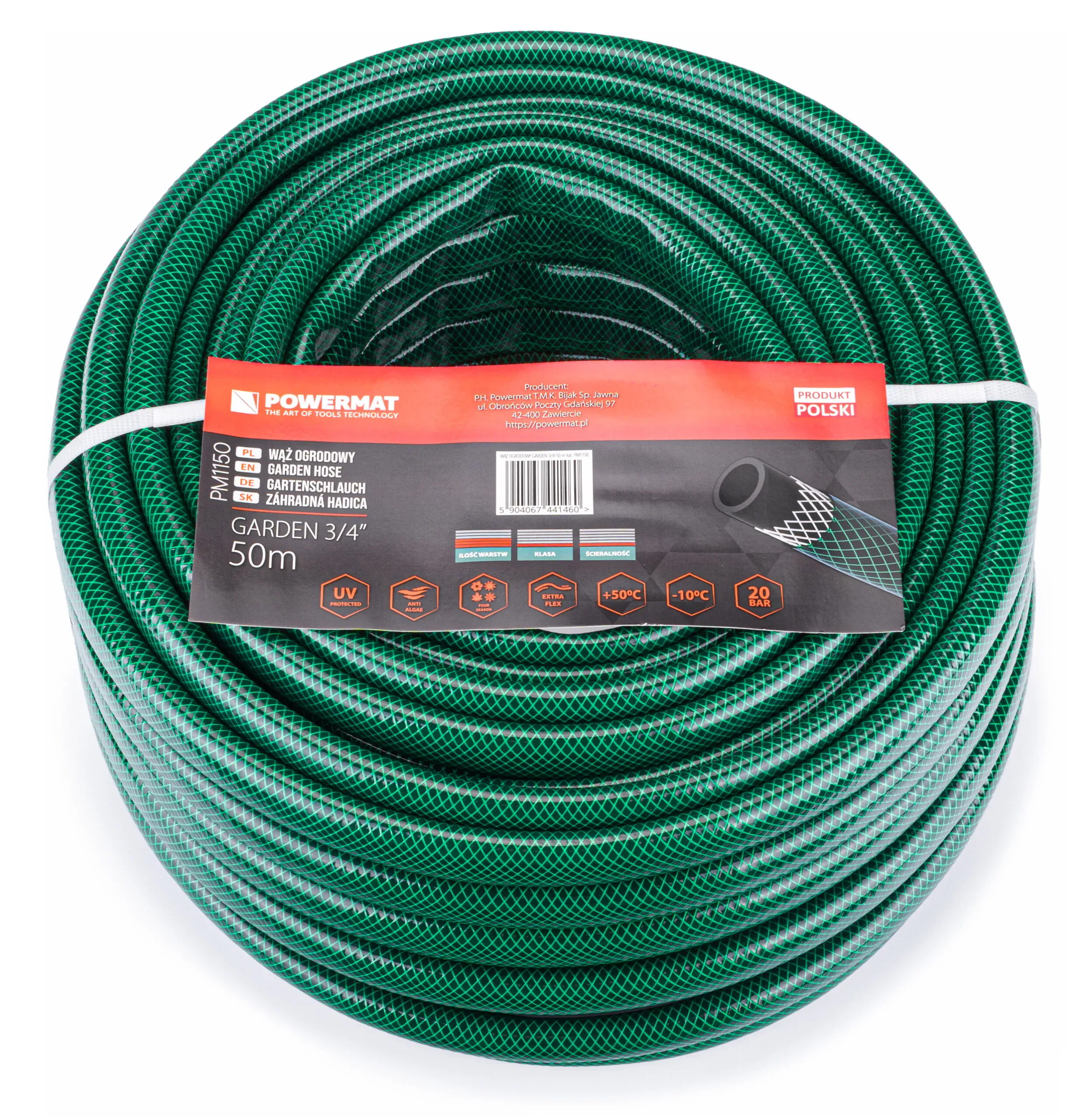 garden vrtno crijevo 3/4" 50 m - slika 2