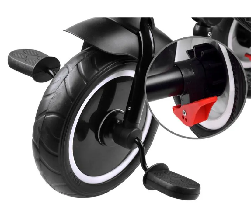 dječji tricikl 3u1 tiny bike bež - slika 7
