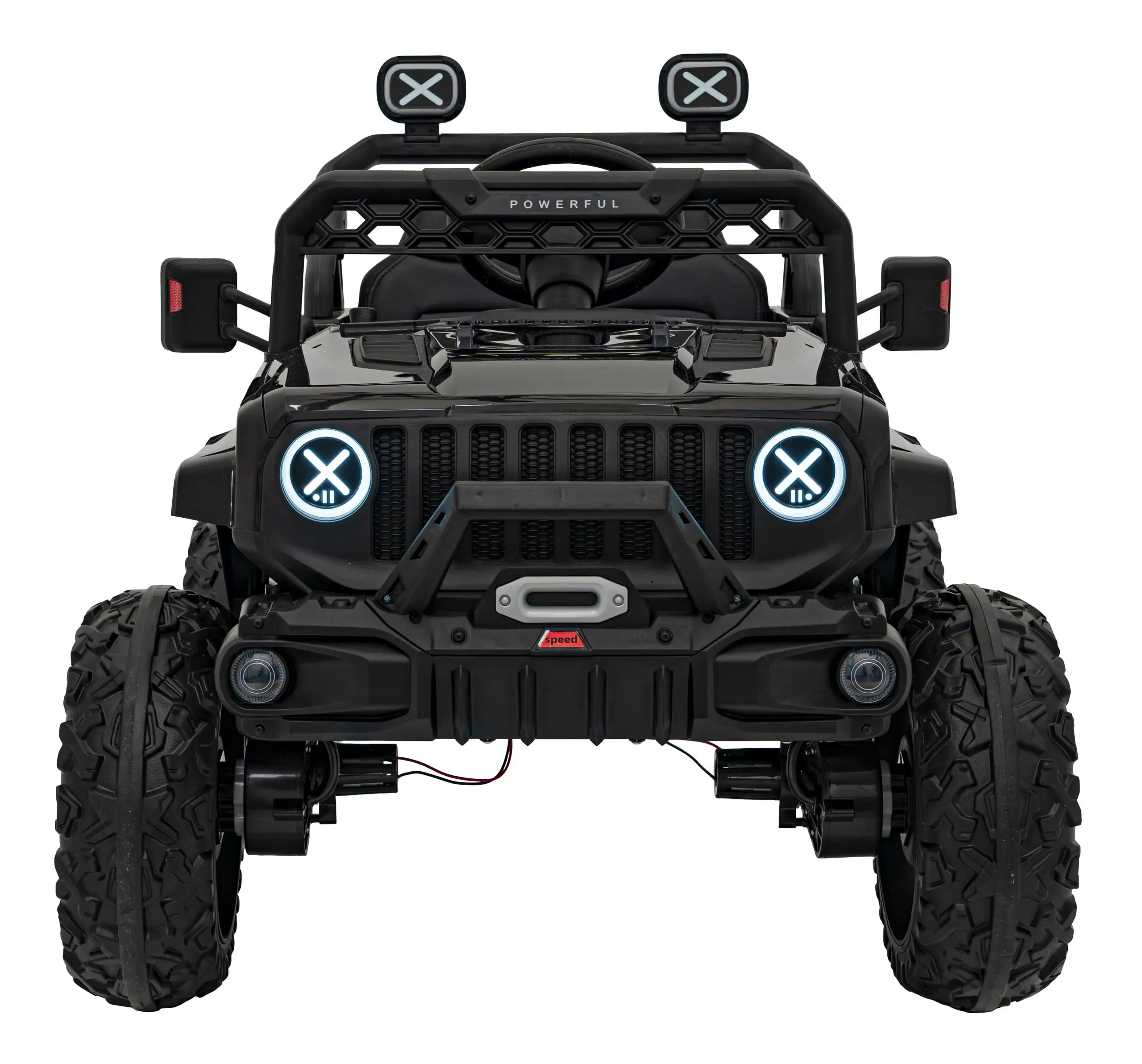 off-road, auto na akumulator, crni - slika 2