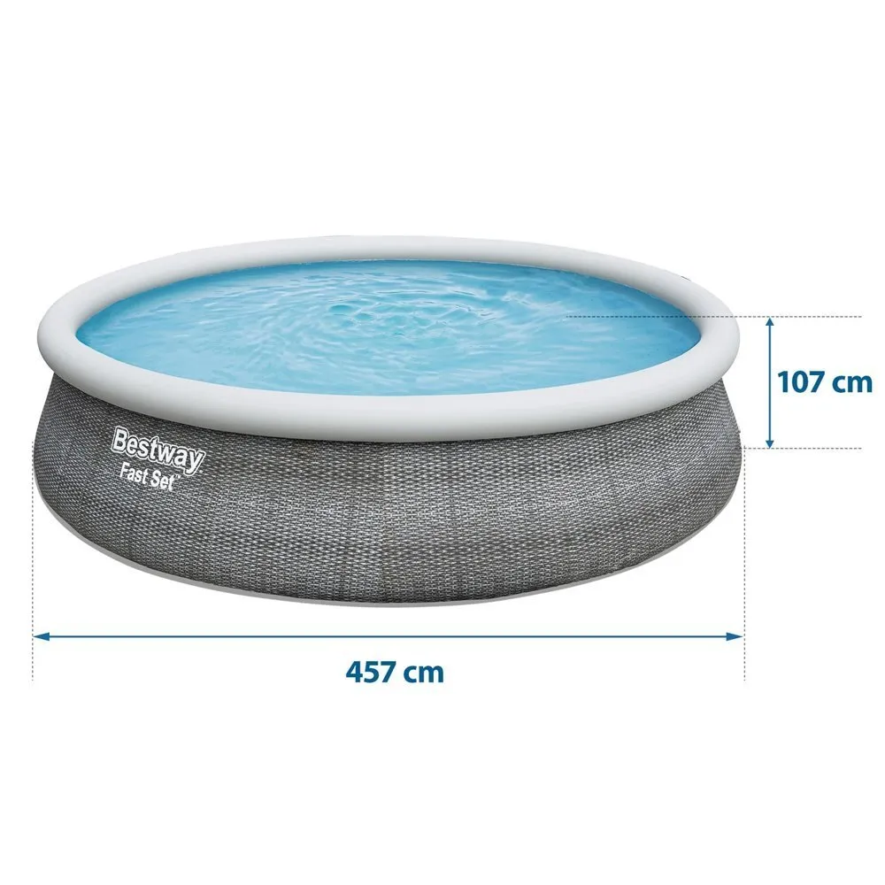 bestway bazen 457 x 107 cm - slika 8