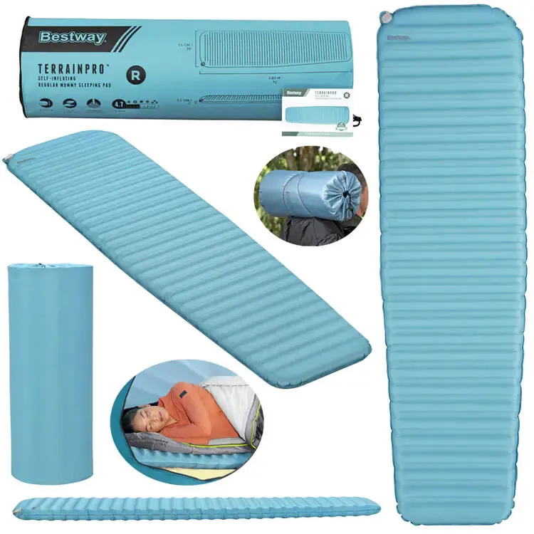 bestway samonapuhavajuća podloga za spavanje terrainpro 69621 183x51cm - slika 2