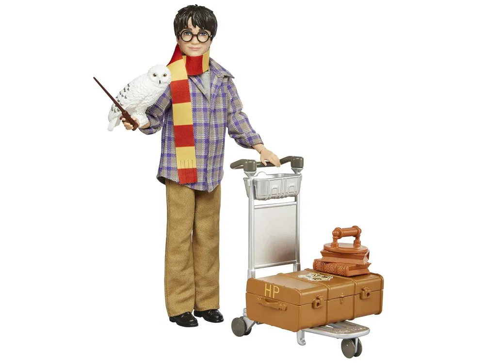 kolekcionarska lutka harry potter sa sovom hedwigom - slika 7