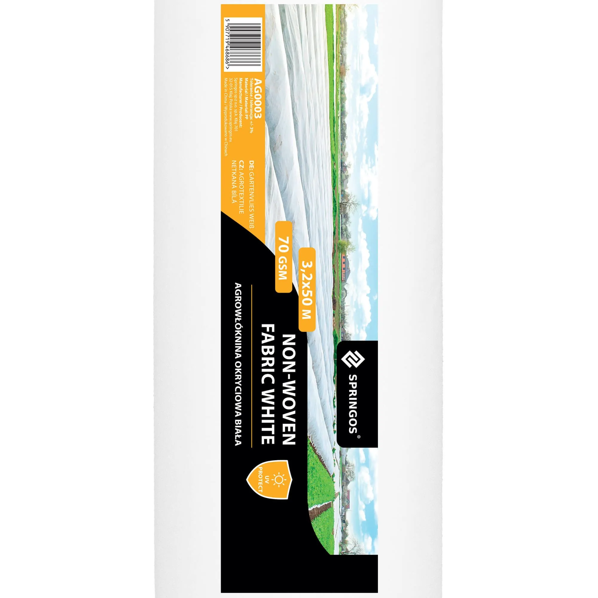pokrov agrotekstil bijeli 70 gsm 3,2 x 50 m - slika 12