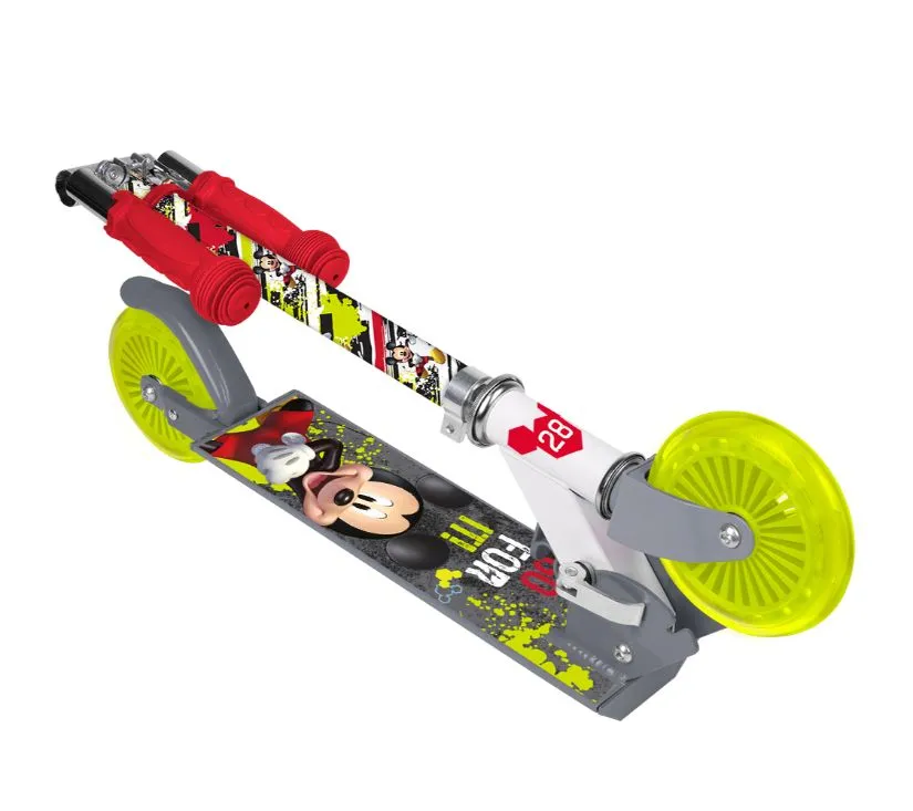 seven dječji romobil na 2 kotača mickey mouse - slika 3