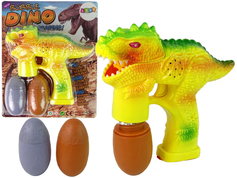 Mjehurići od sapunice dinosaur bubble liquid egg yellow - Pribislavec