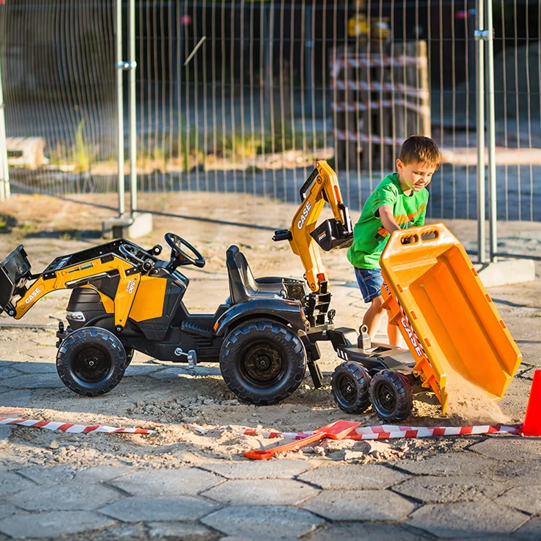 falk bager claas na pedale s prikolicom 3+ - slika 8