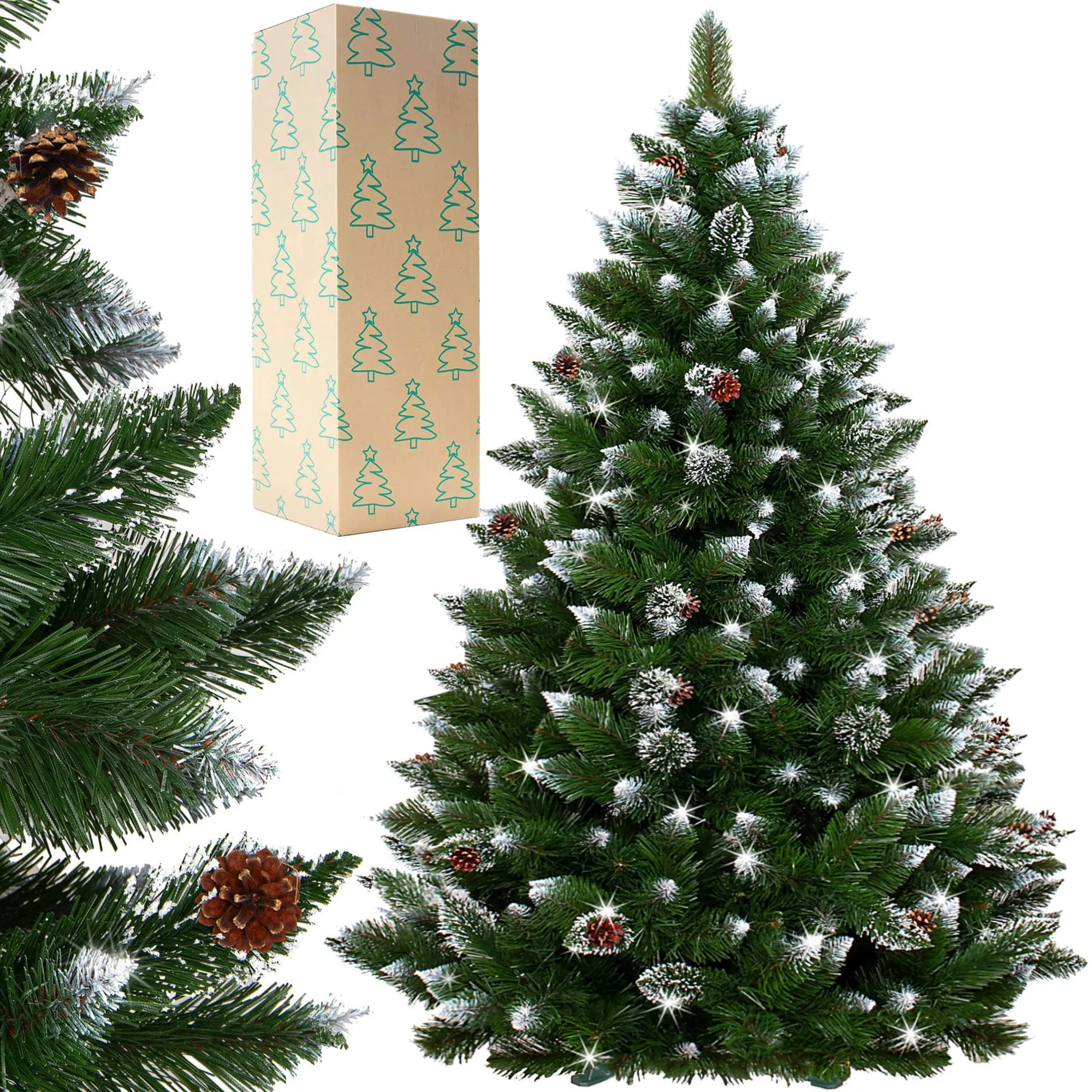 božićno drvce od dijamantnog bora 250 cm - slika 10