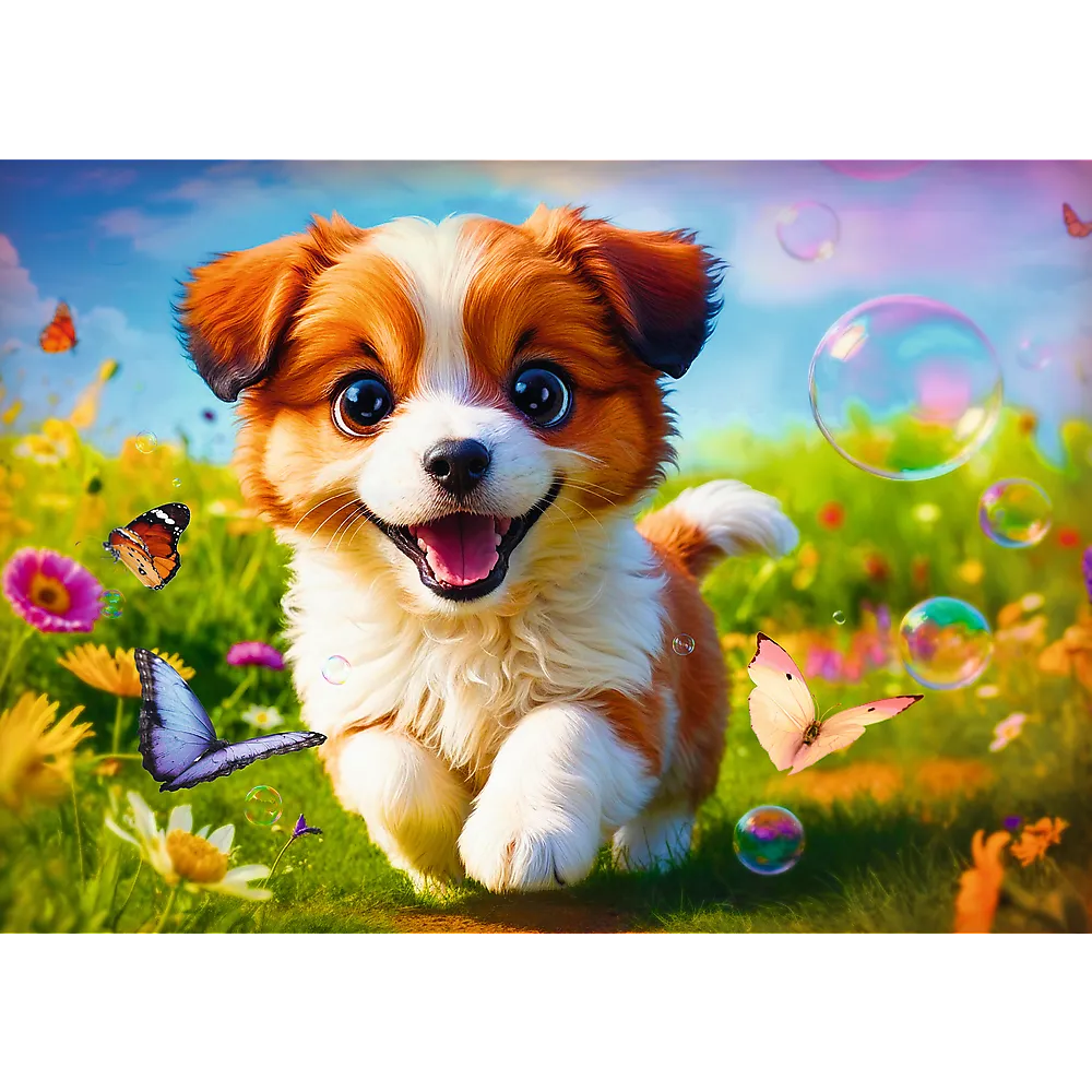 puzzle - 500 - happy dog trefl 37524 - slika 3