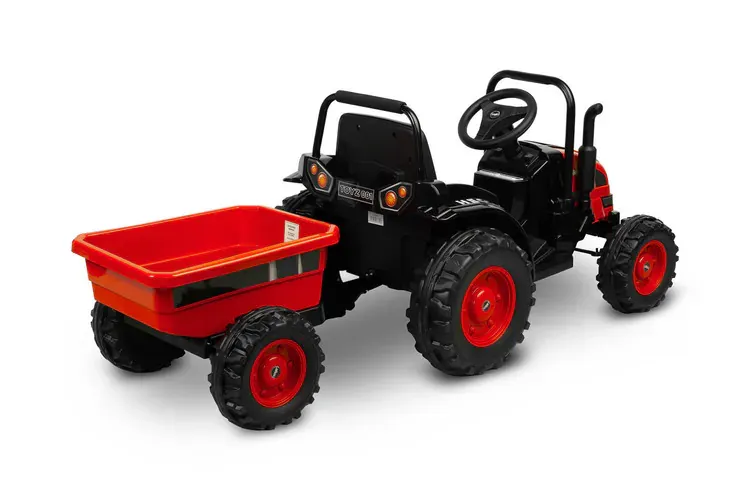 traktor hector na akumulator, crveni - slika 3