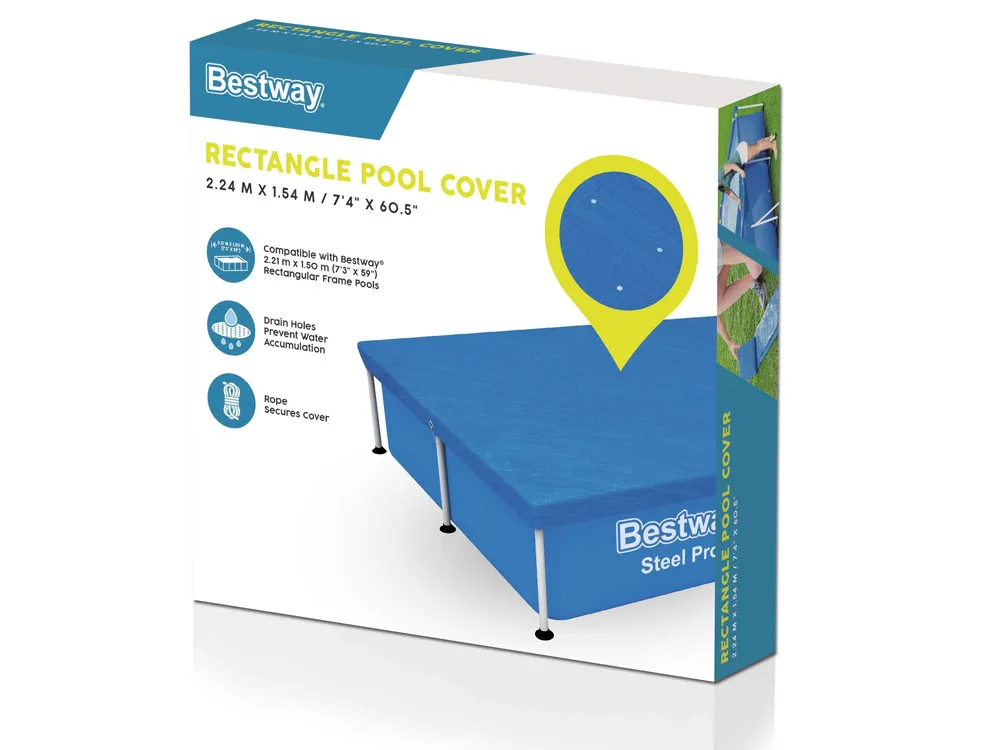 bestway cerada za bazen 221x150cm 58103 - slika 8