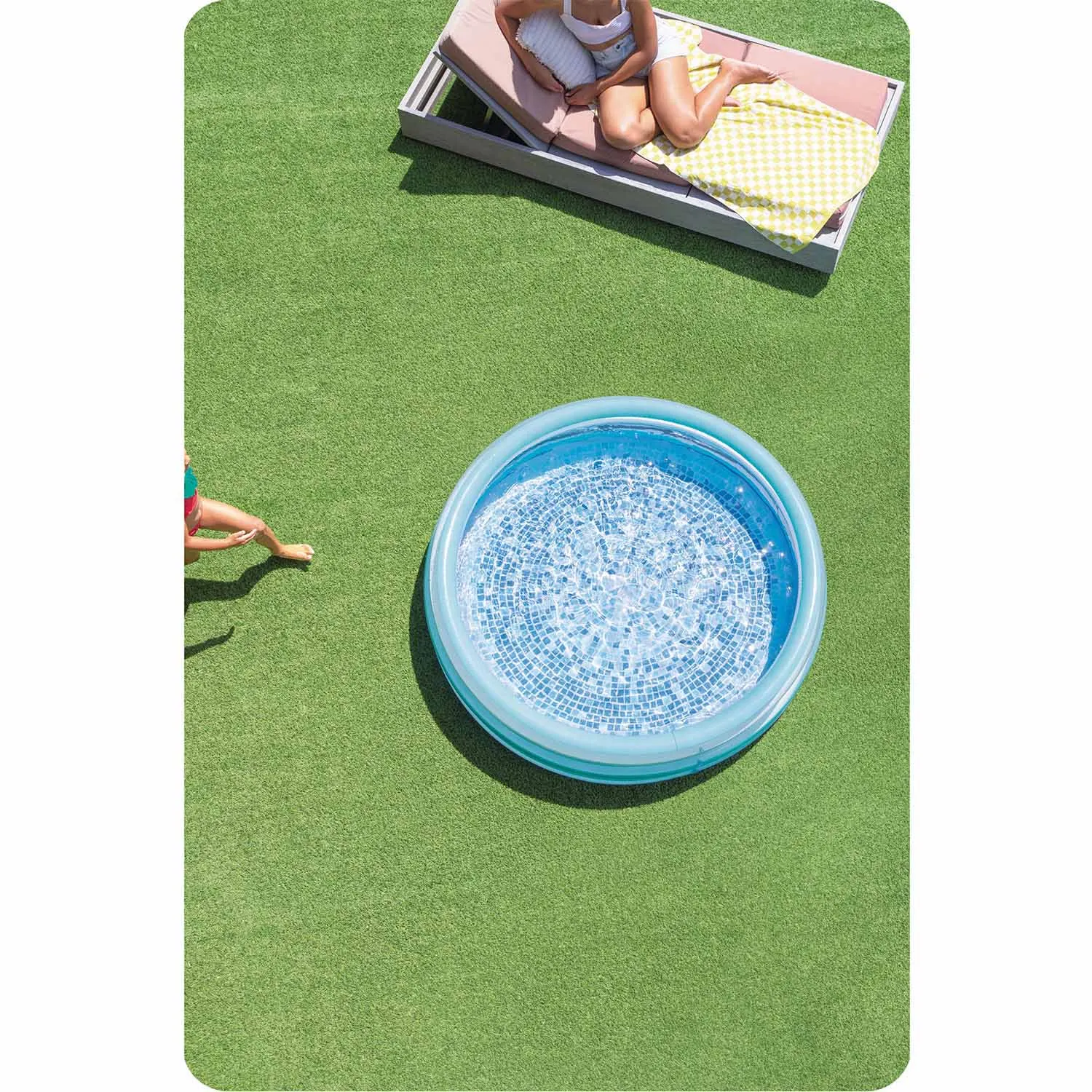 intex 58467 bazen na napuhavanje – brodić mozaika, 147 × 33 cm - slika 8