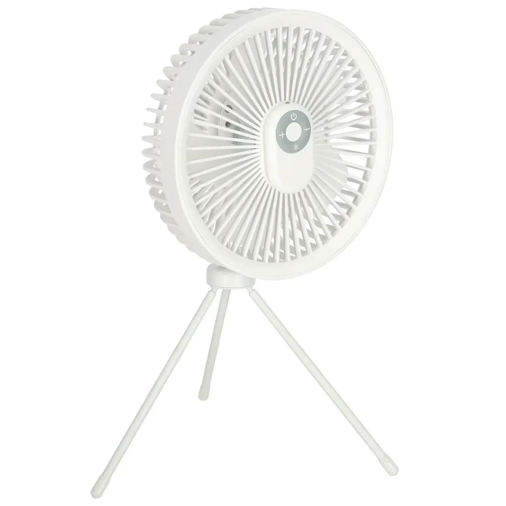 mini stolni ventilator, bijeli - slika 2