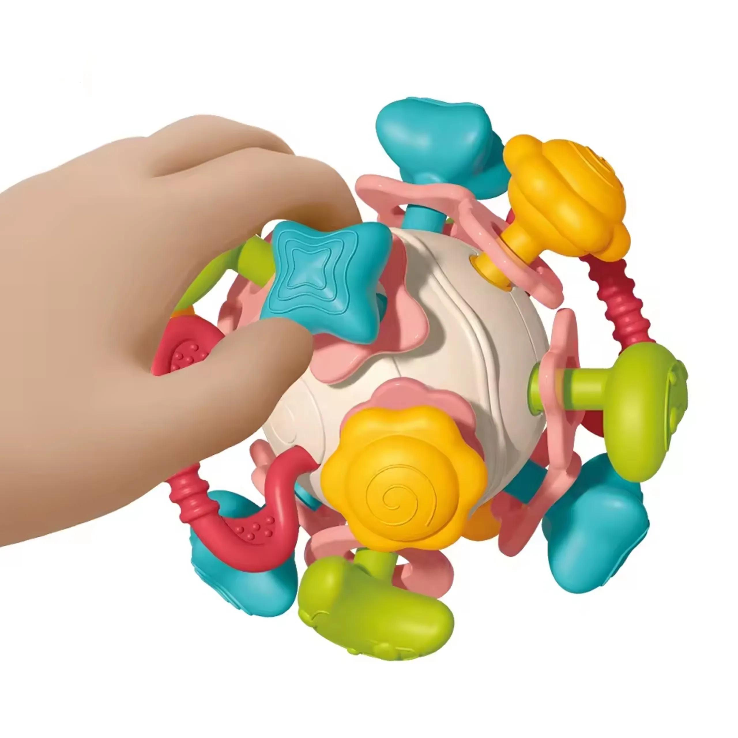 woopie baby mekana zvečka 4u1 za bebe 0m+ - slika 5