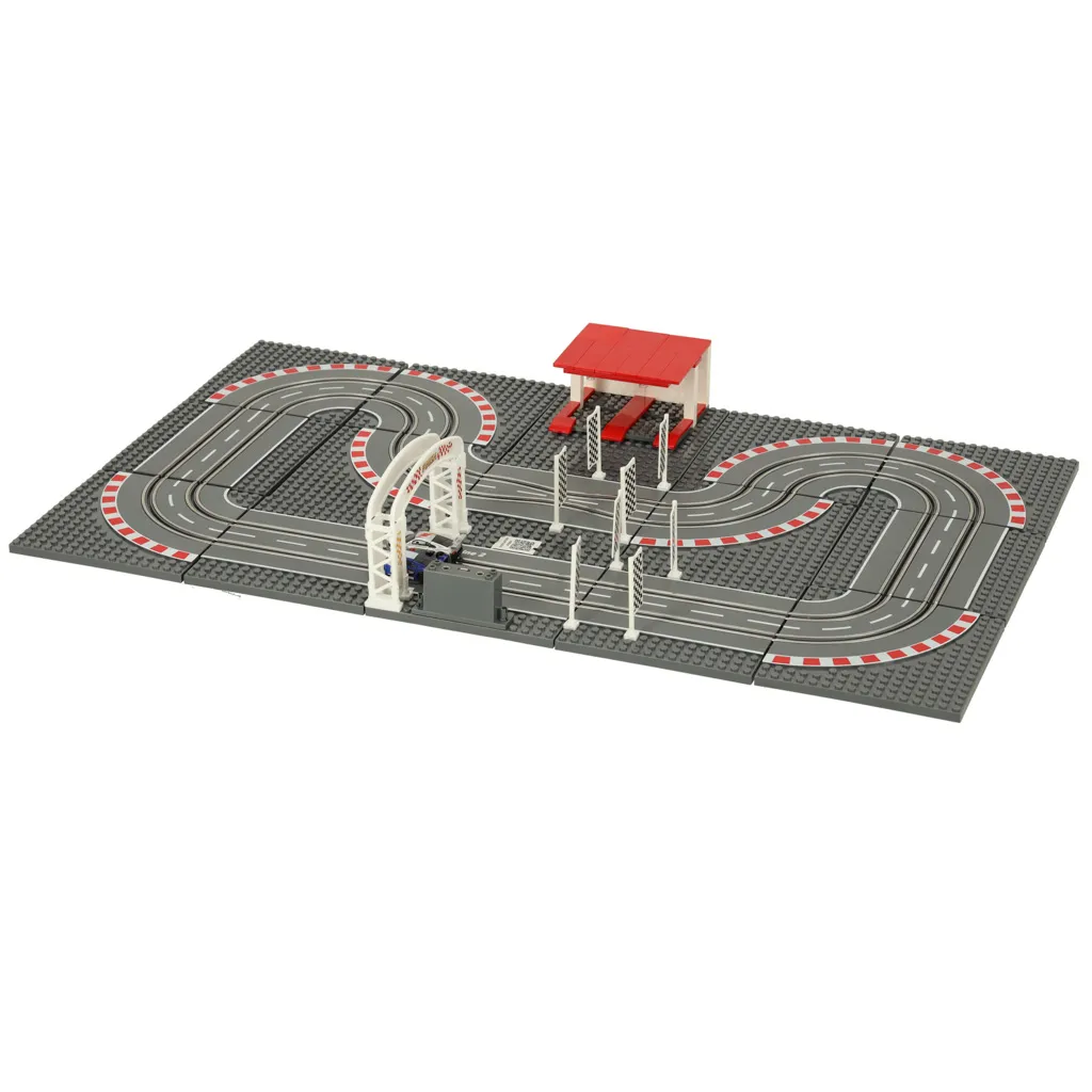 trkaća staza za policijski automobil 64x38,5 cm - slika 5