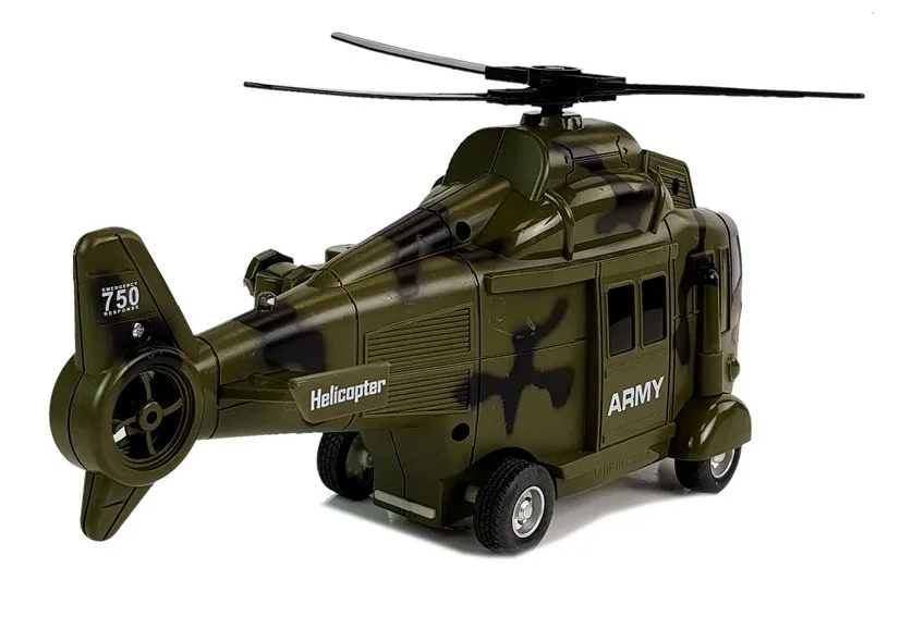 vojni spasilački helikopter s efektima - slika 3