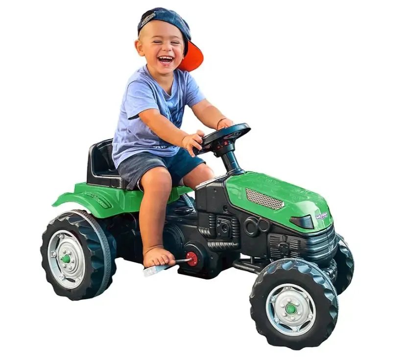 Woopie traktor s pedalama - zeleni - Pribislavec