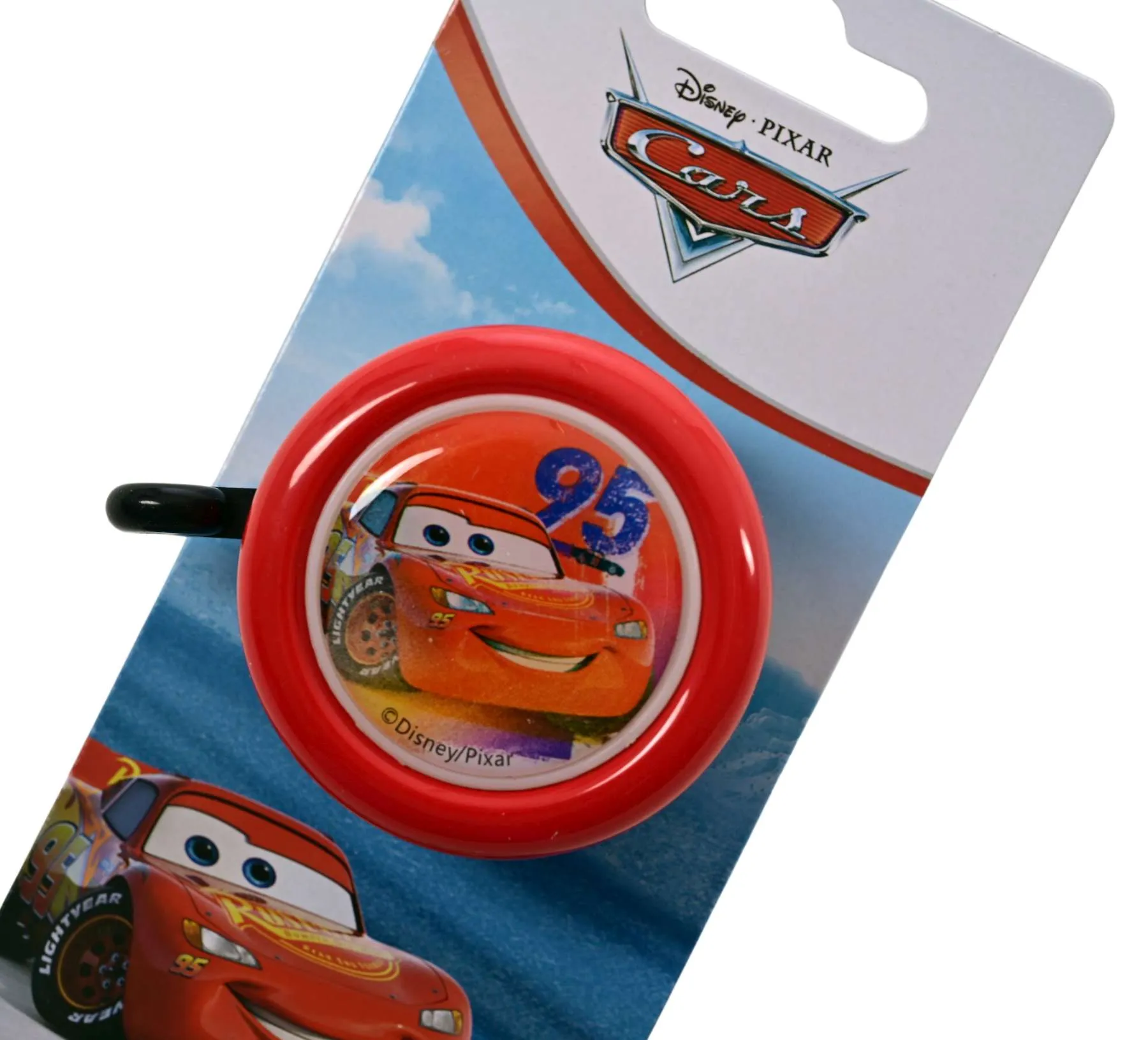 disney cars zvono za bicikl crveno - slika 3