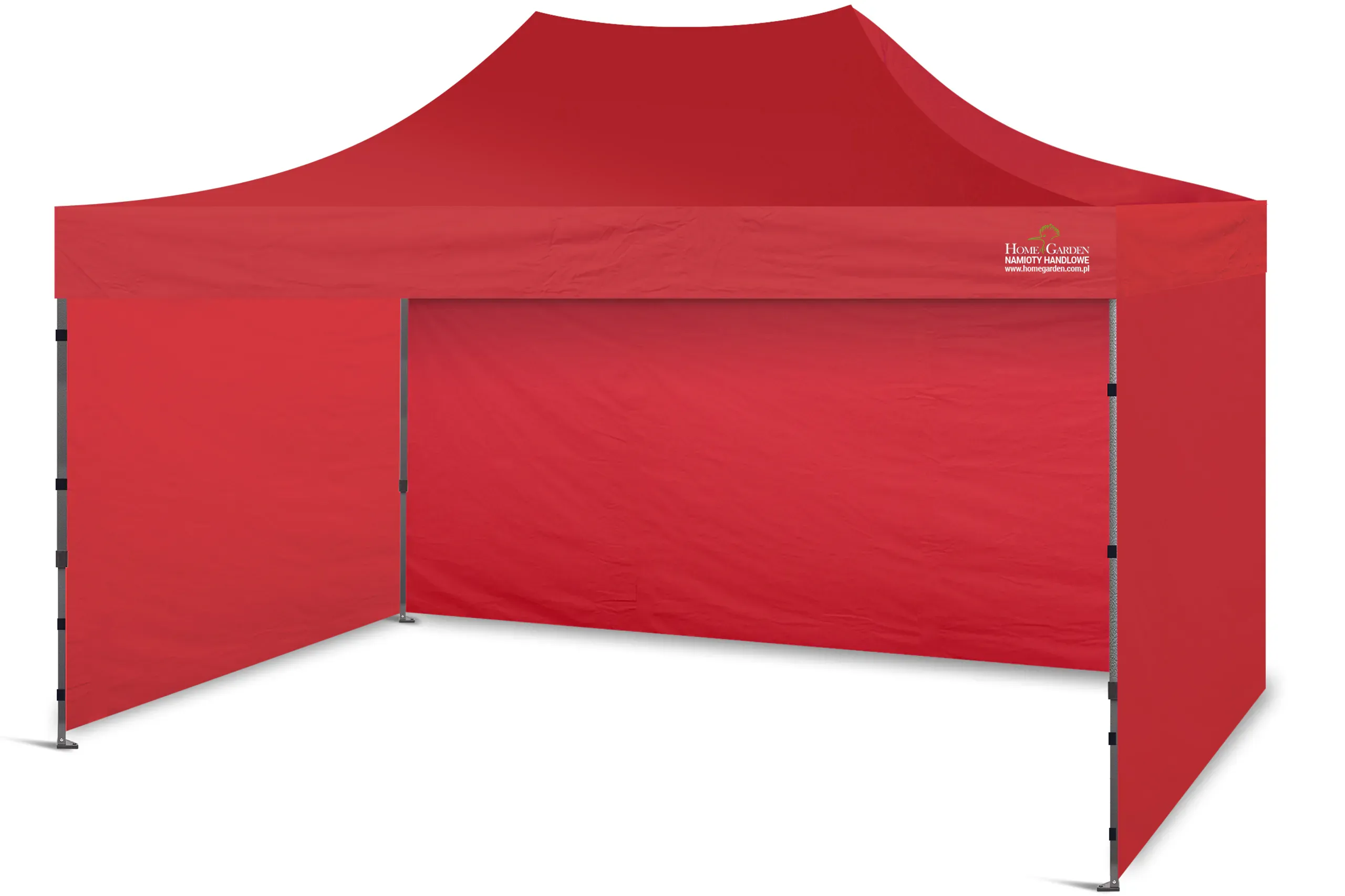 komercijalni šator 450 x 300 cm crveni - slika 2