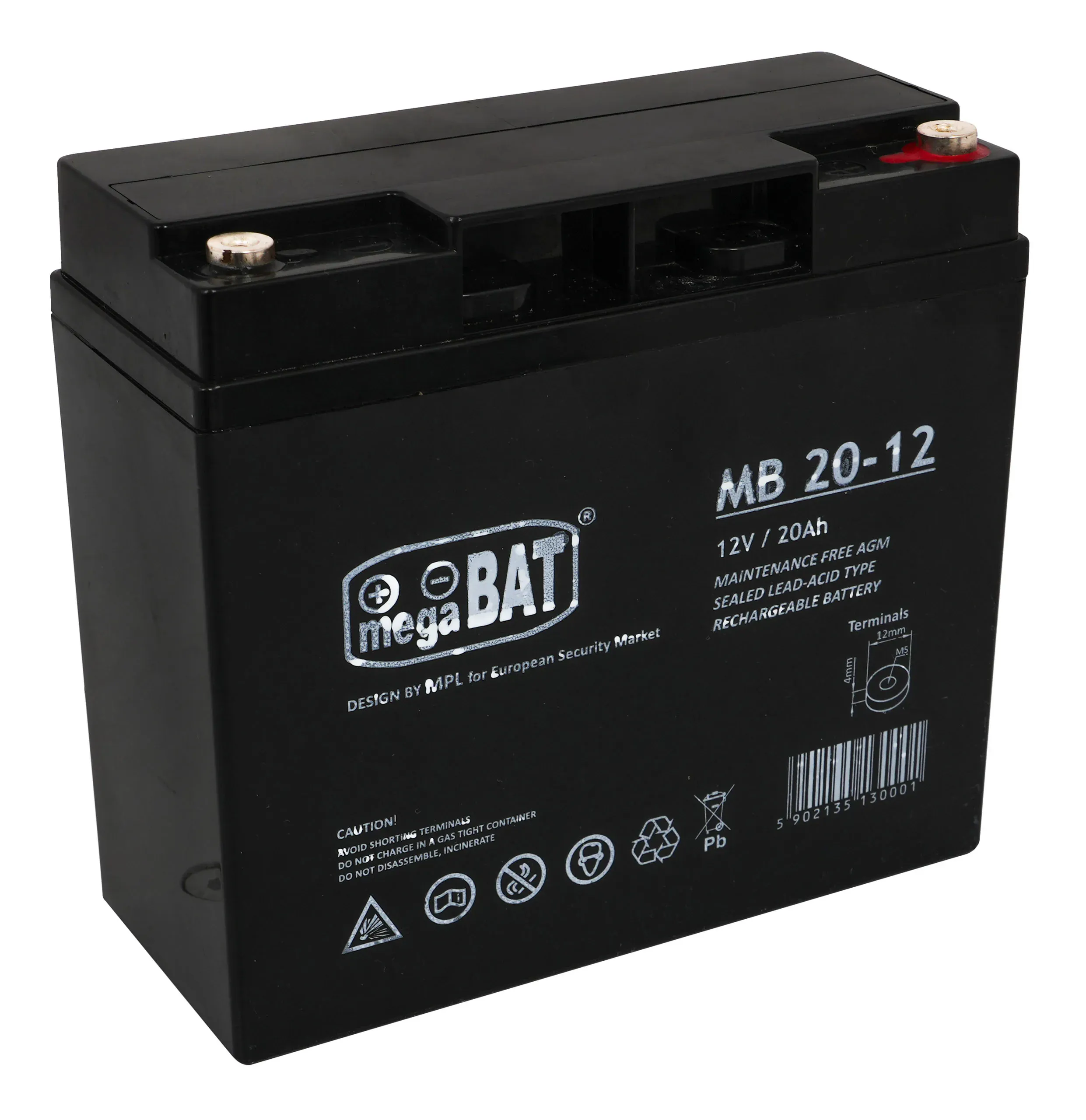 akumulator 12v/20ah - slika 2