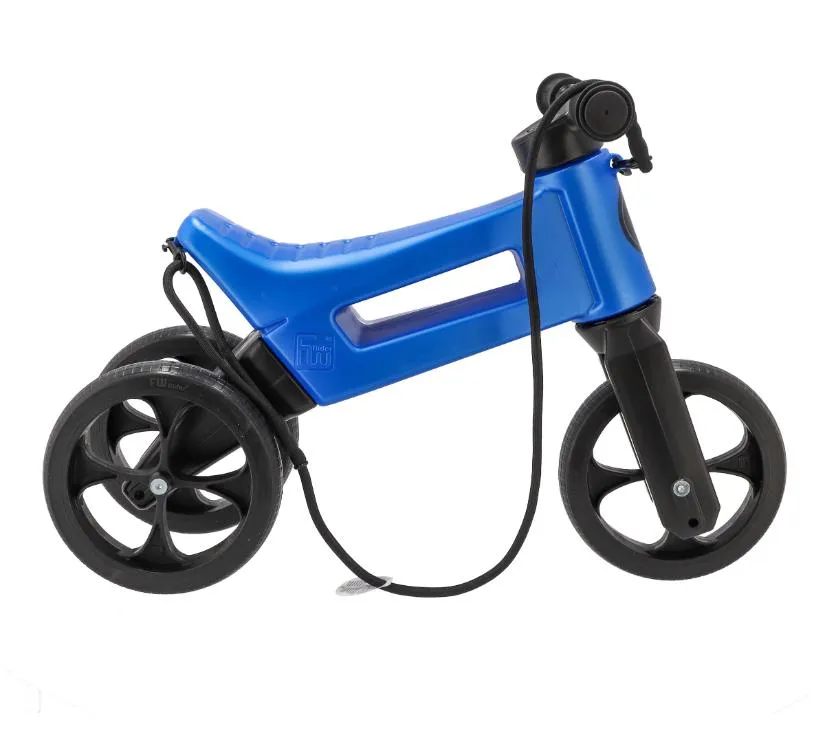 funny wheels tricikl super sport 2u1 plavi - slika 9