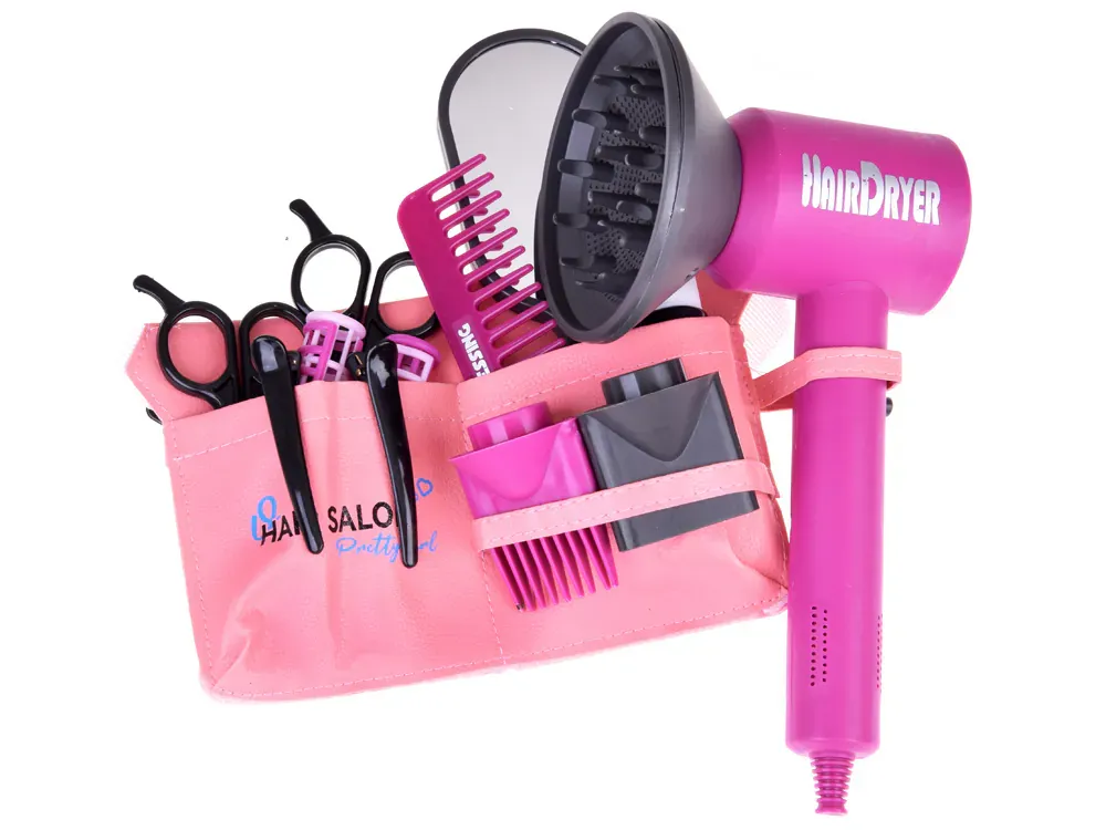 mali frizerski set s frizerskim dodacima - slika 4
