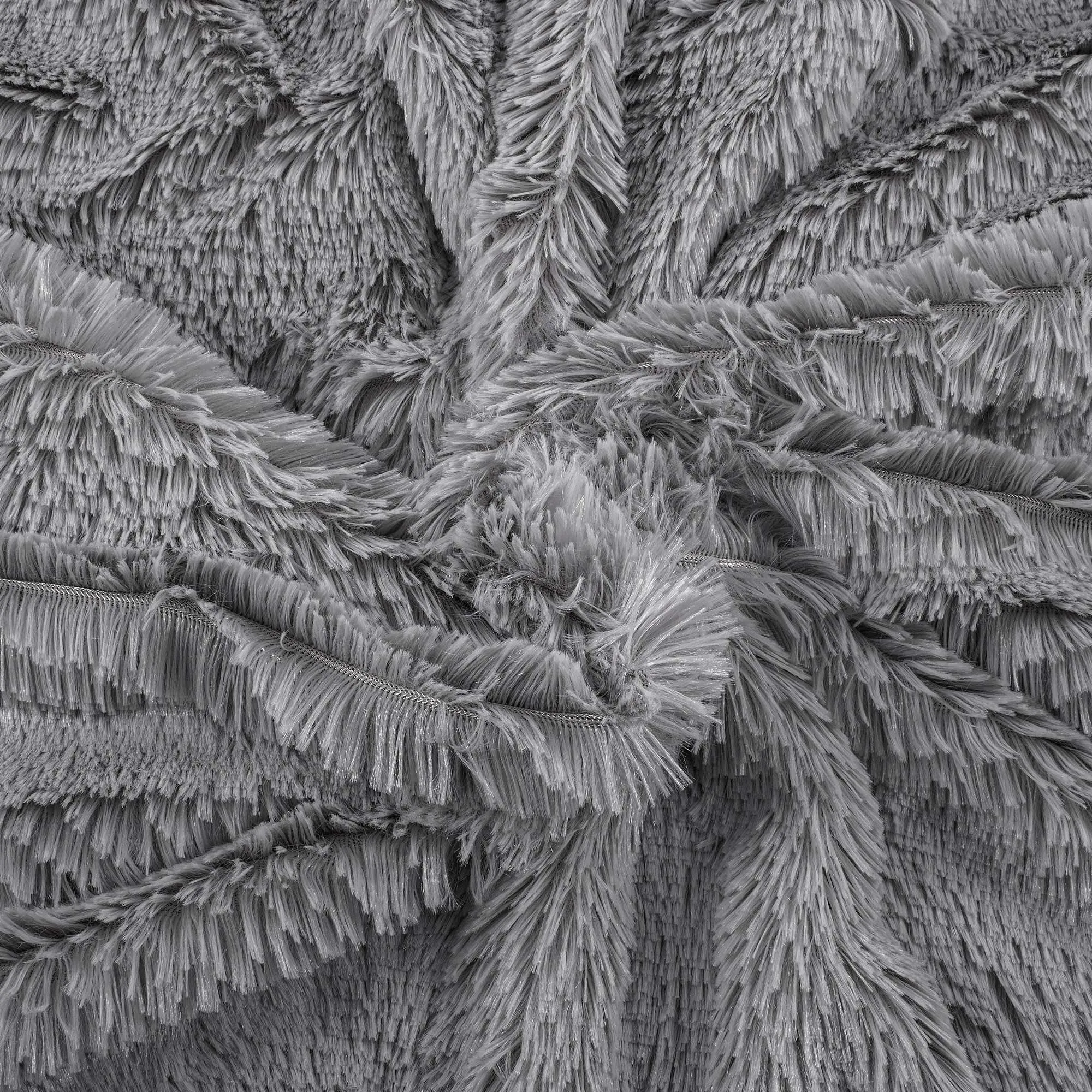 mekana deka 200 x 240 cm , siva - slika 12