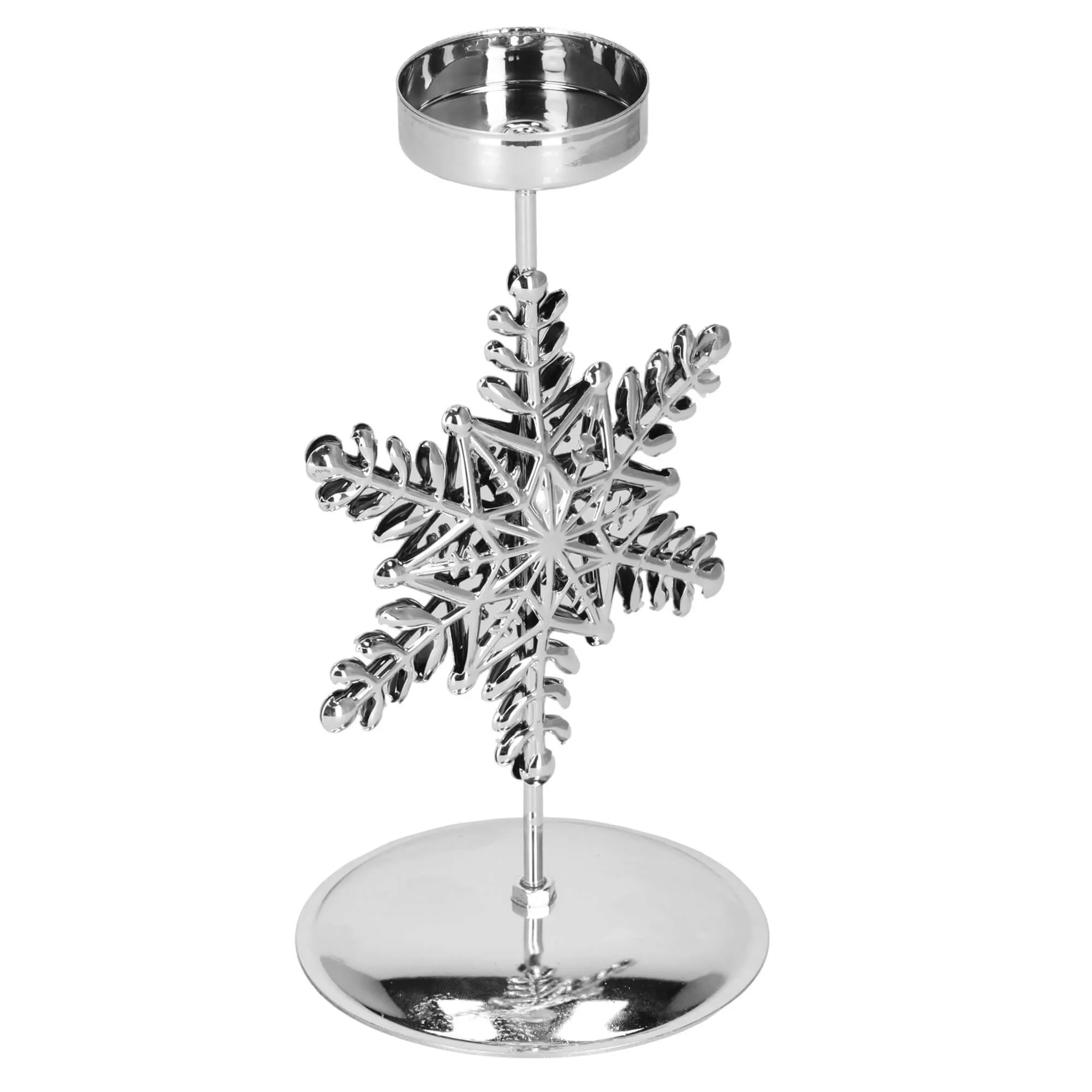 svijećnjak – 17 × 9 × 8,2 cm, pahuljica - slika 11