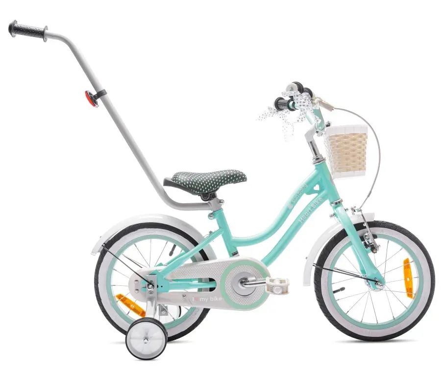 dječji bicikl 14" heart bike tirkizni - slika 2