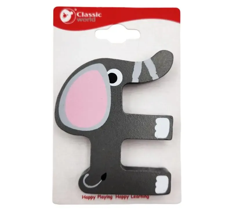 classiy world drveno slovo " e " - slika 2
