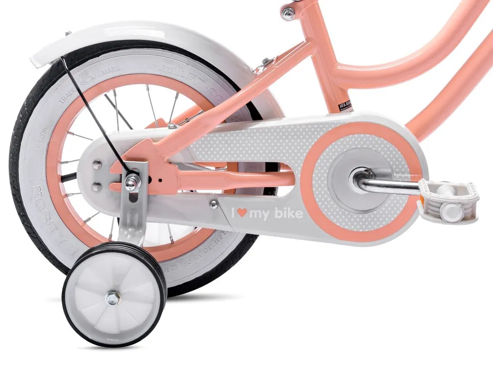 dječji bicikl 12" heart bike boja breskve - slika 7