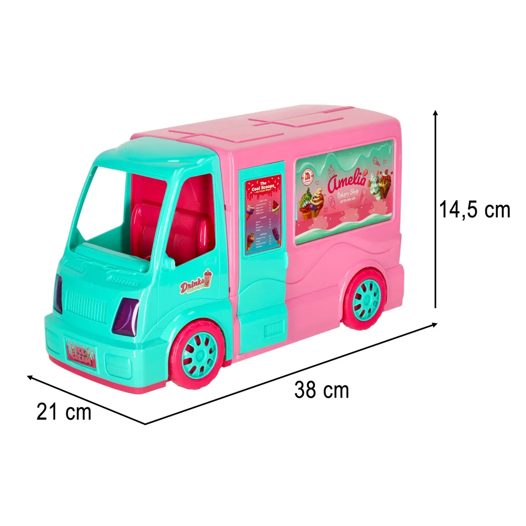 food truck auto za lutke set 21 el. - slika 11