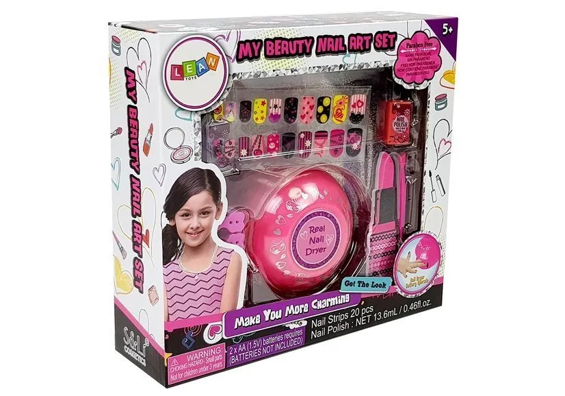 dječji set za manikuru nail art sa sušilom laka - slika 5