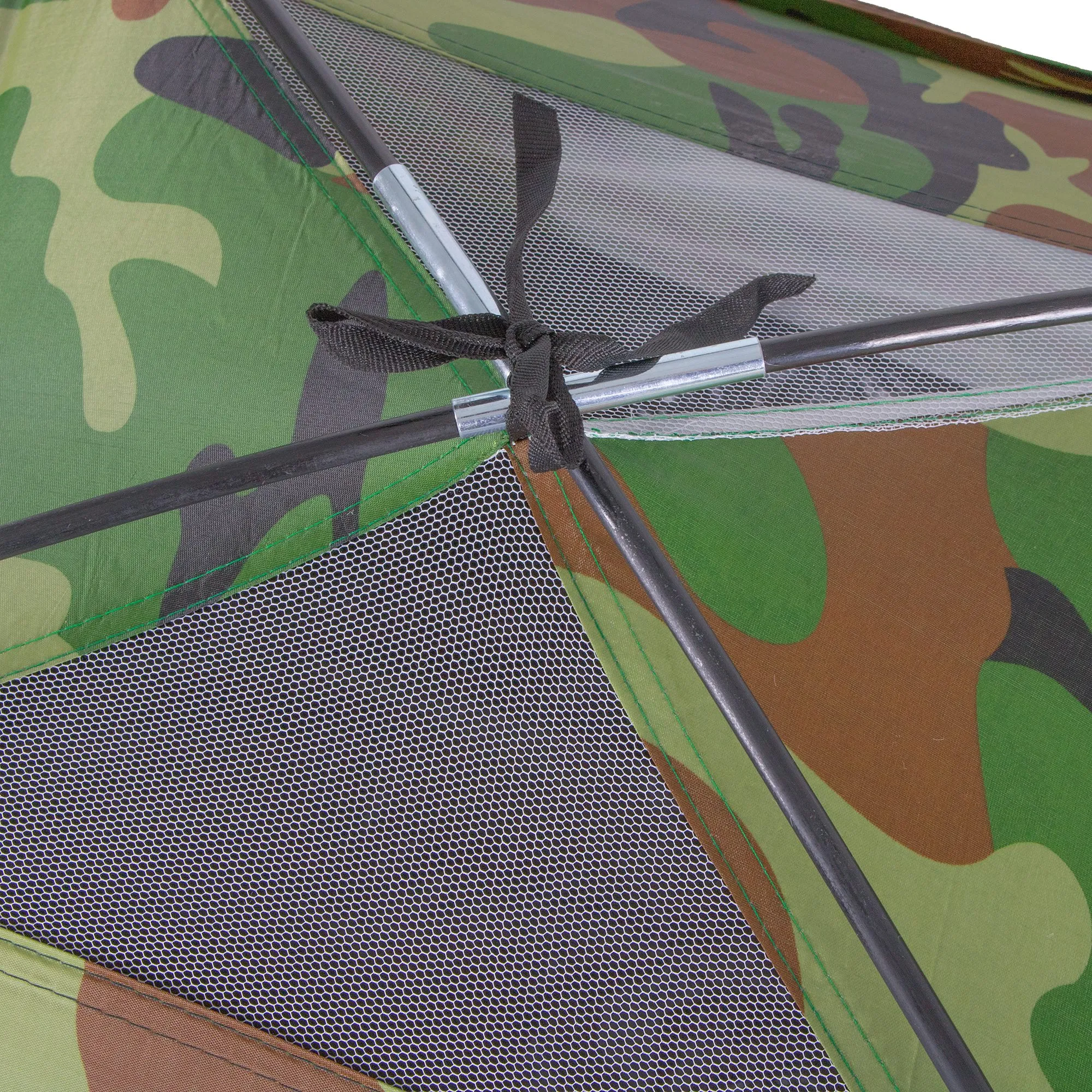šator za kampiranje s oprugama 200 x 200 cm - slika 5