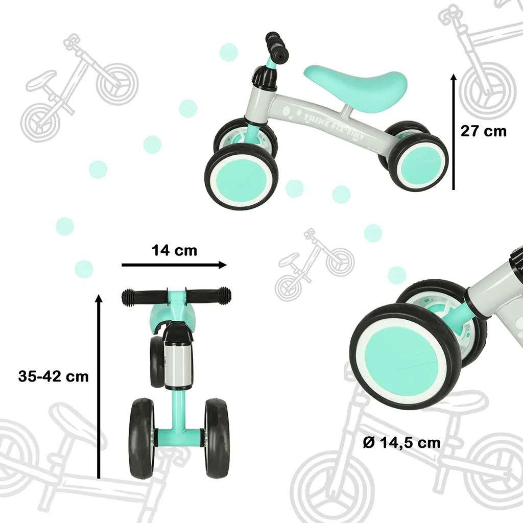 dječji tricikl trike fix tiny mint - slika 4