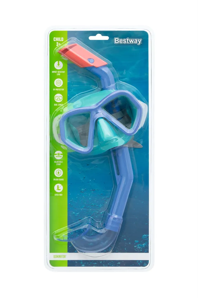 bestway 24023 ronilački set tirkizni - slika 9