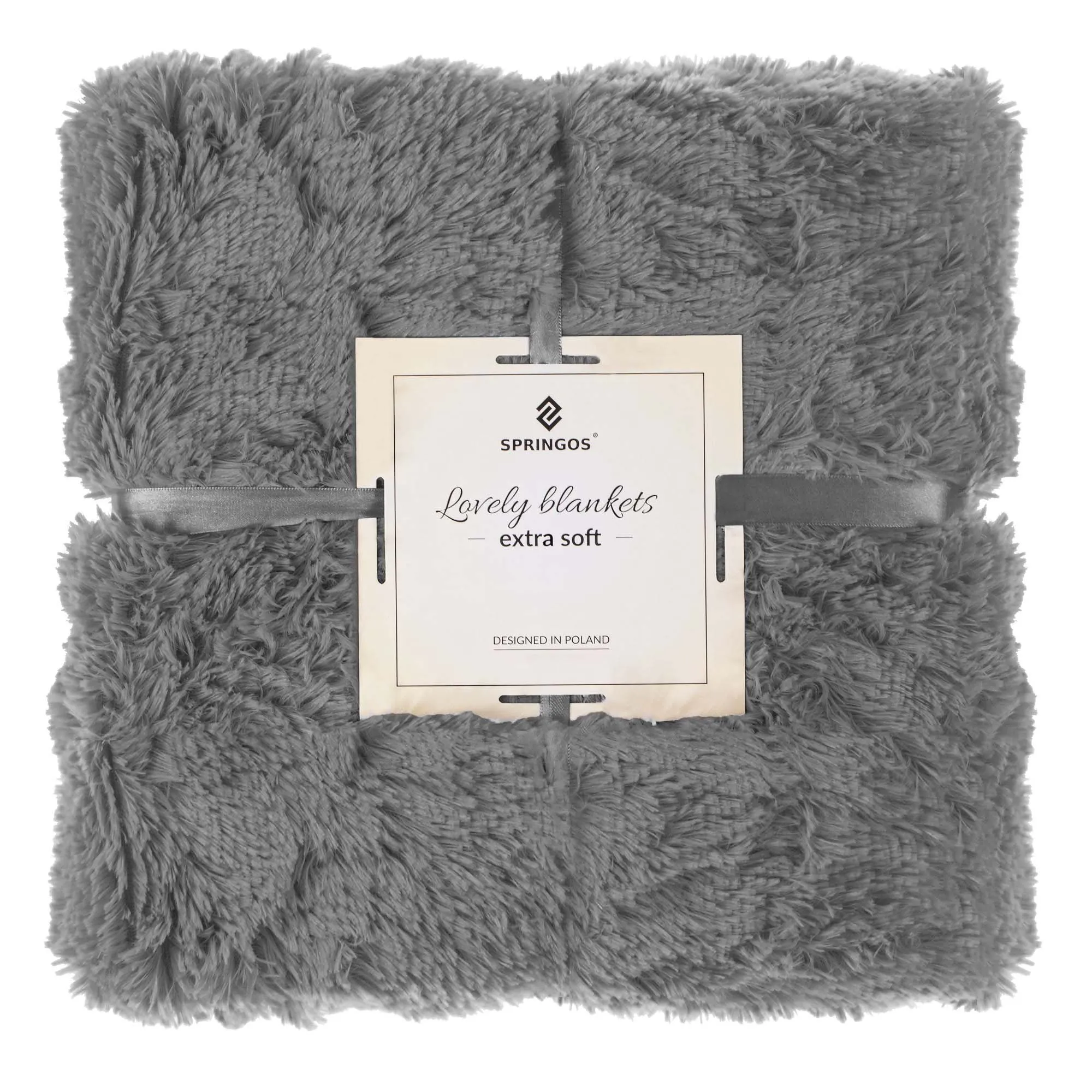 mekana deka 200 x 240 cm , siva - slika 7