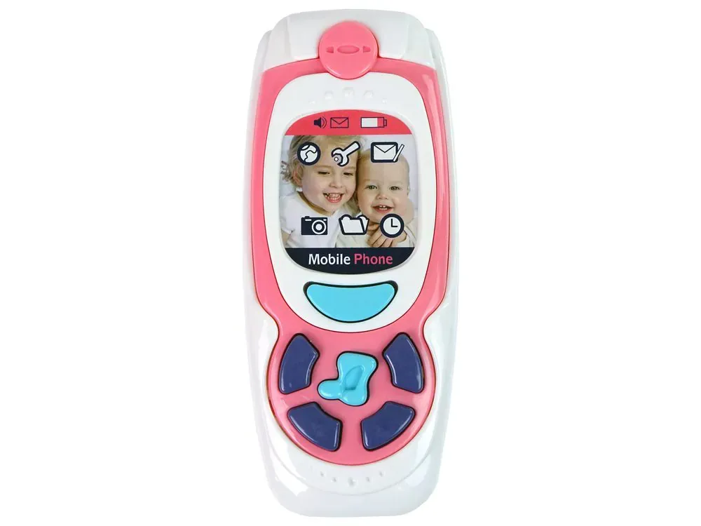 dječji edukativni mobitel melody rozi - slika 3
