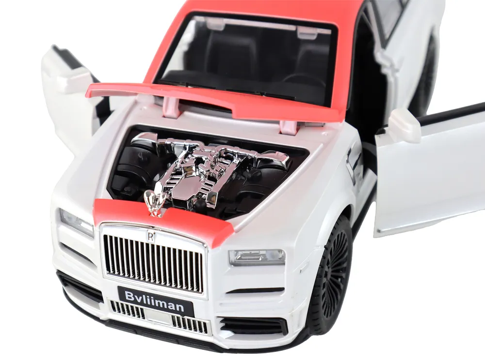 automobil r/c 1:20 bijeli i crveni pilotski automobil - slika 4