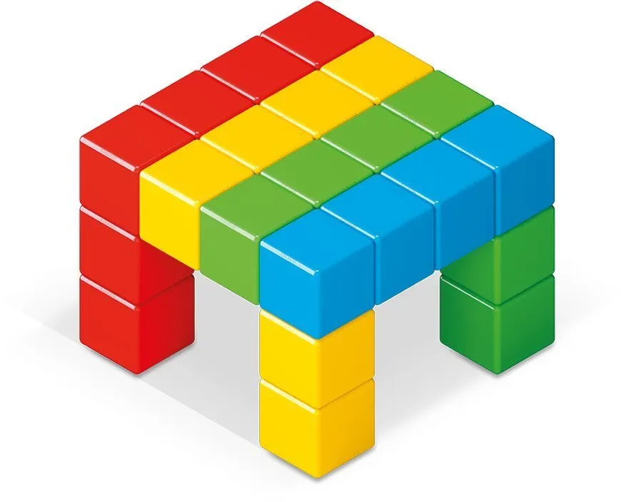 geomag magicube kocke u punoj boji, 24 kom - slika 3