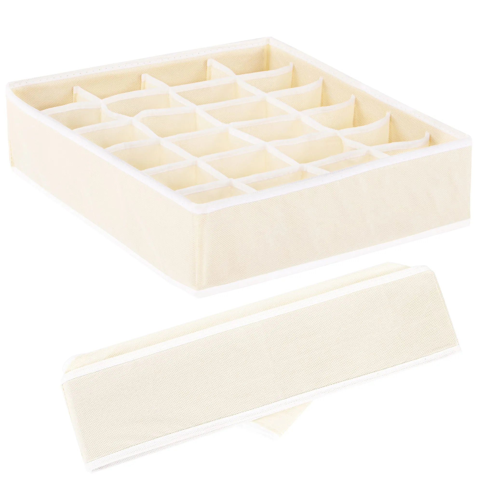 organizator ladica, bež 24 odjeljka - slika 6