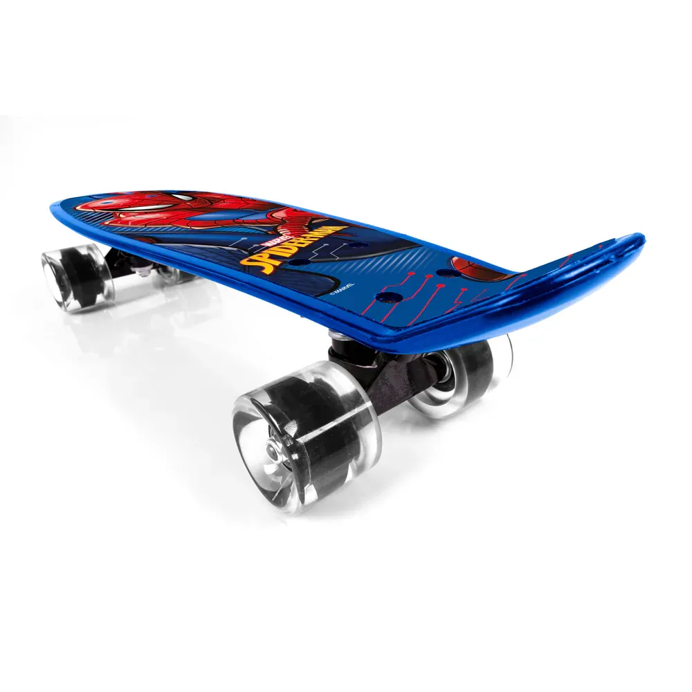dječji skateboard spiderman plavi - slika 5