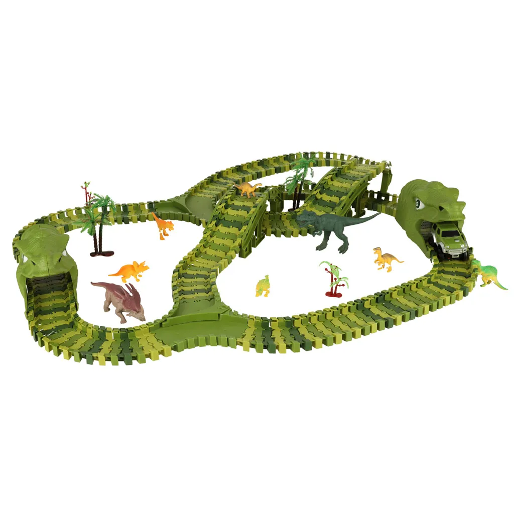 staza za autiće dinosauri 240 elemenata - slika 3