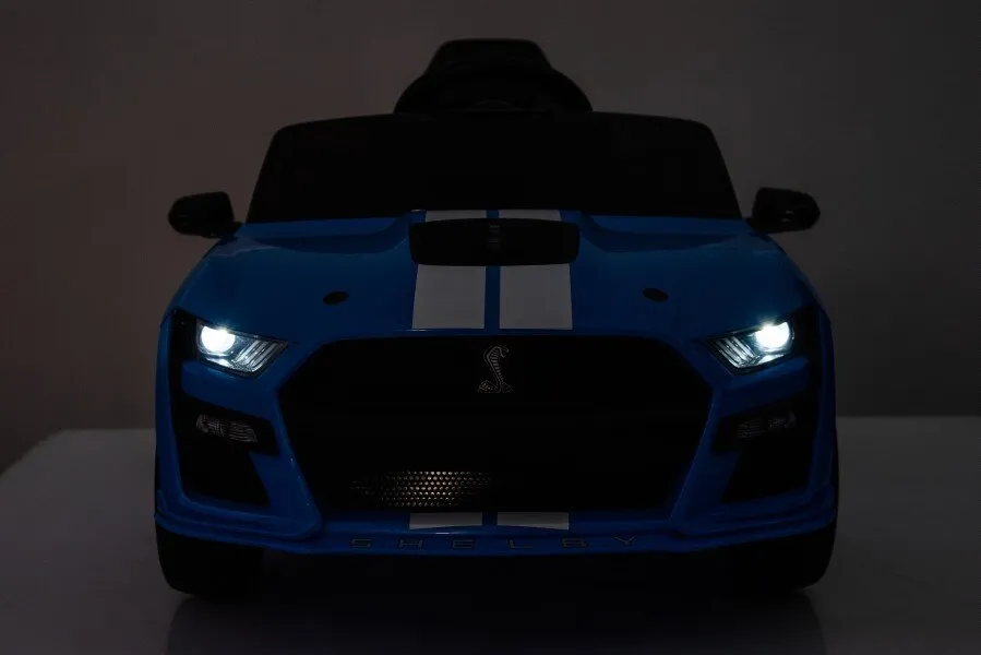 vozilo na akumulator ford mustang gt500 plavi - slika 3